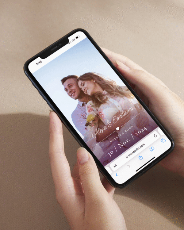 Paquete Esencial Boda - Invitación Web