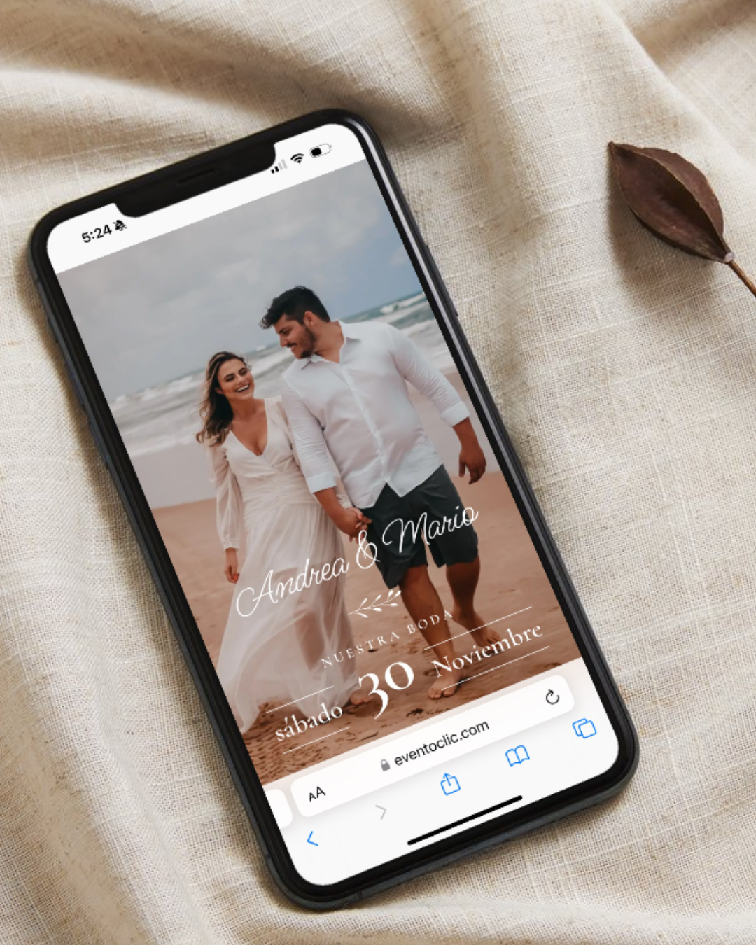 Paquete Premium Boda - Invitación Web