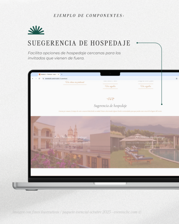 Paquete Premium Boda - Invitación Web