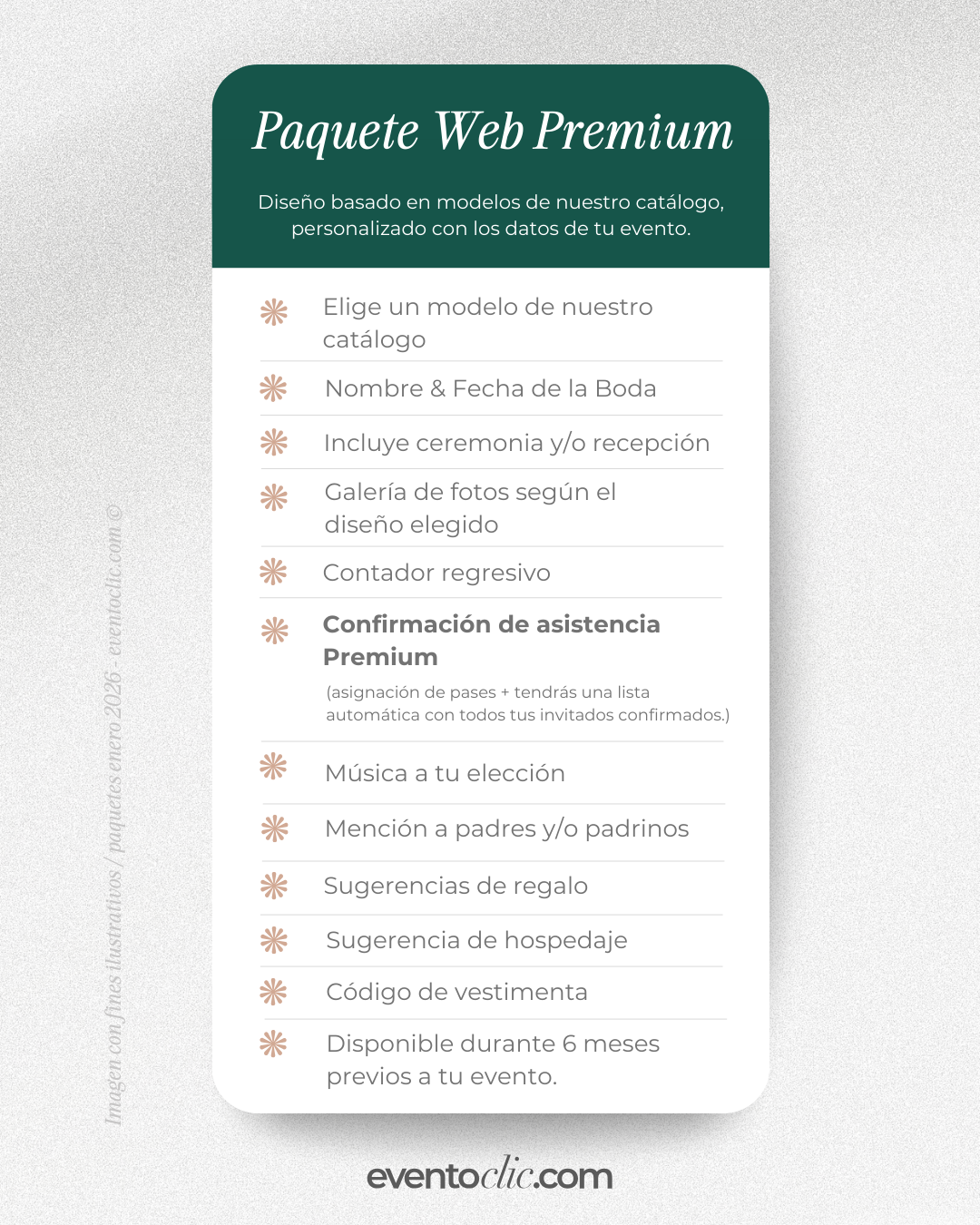 Paquete Premium Boda - Invitación Web - Image 2