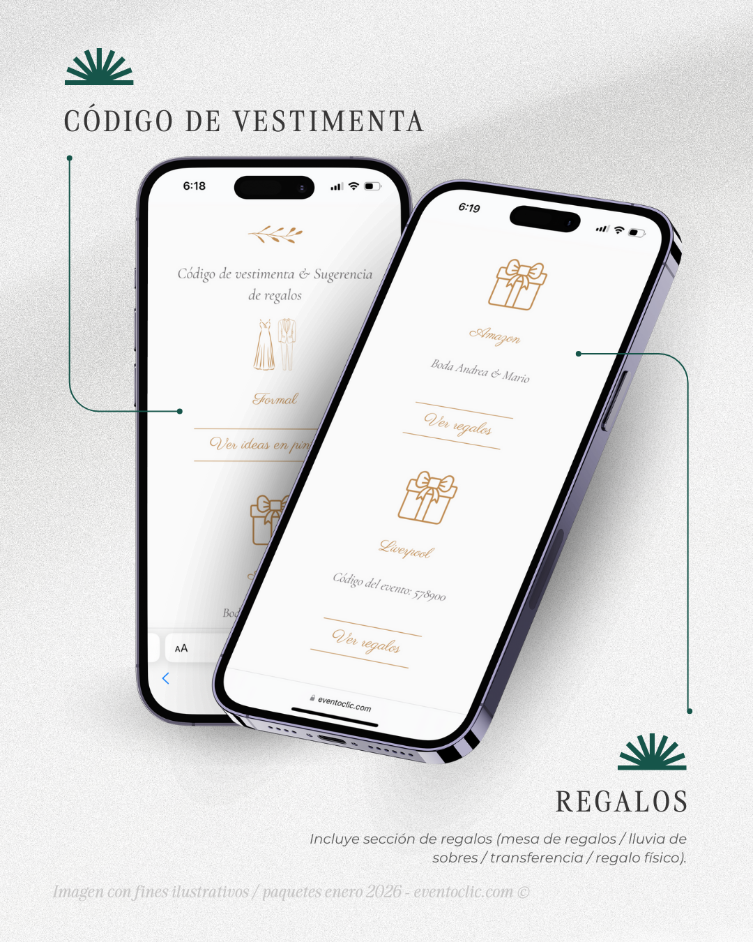 Paquete Premium Boda - Invitación Web - Image 8