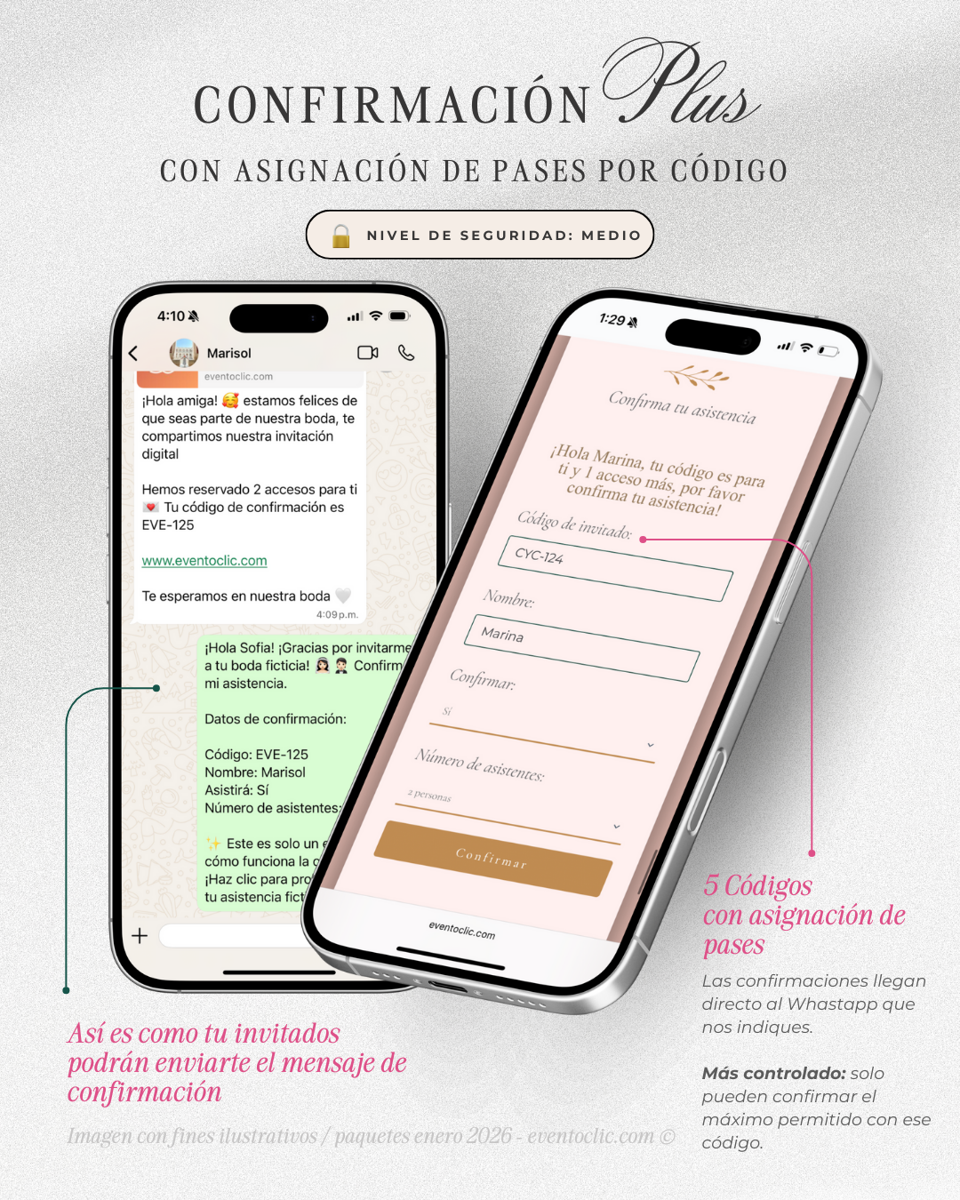 Paquete Clásico XV años - Invitación Web - Image 3