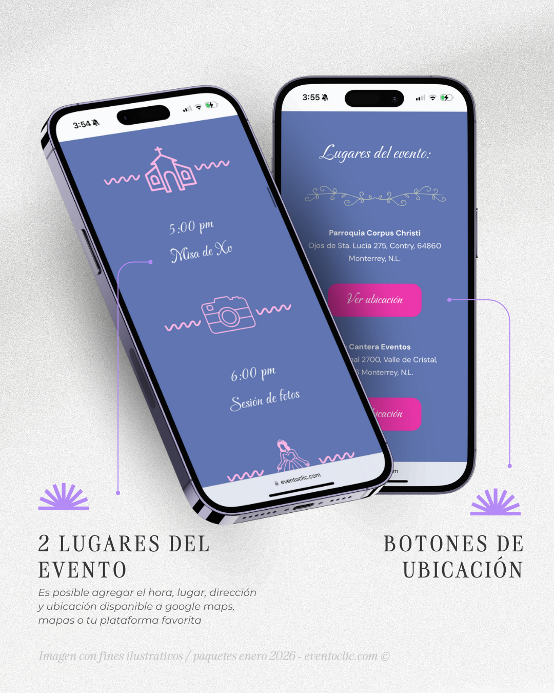 Paquete Premium XV años - Invitaciones Web - Image 6