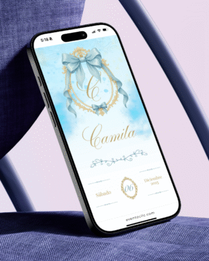 Paquete Elite XV años - Invitación web