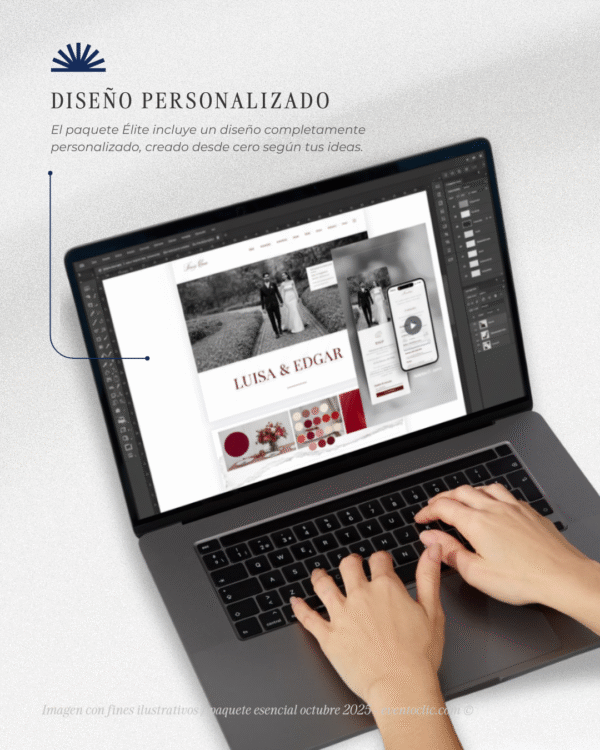 ELITE ENERO 2026 - 4 Paquete Elite Boda - Invitación web