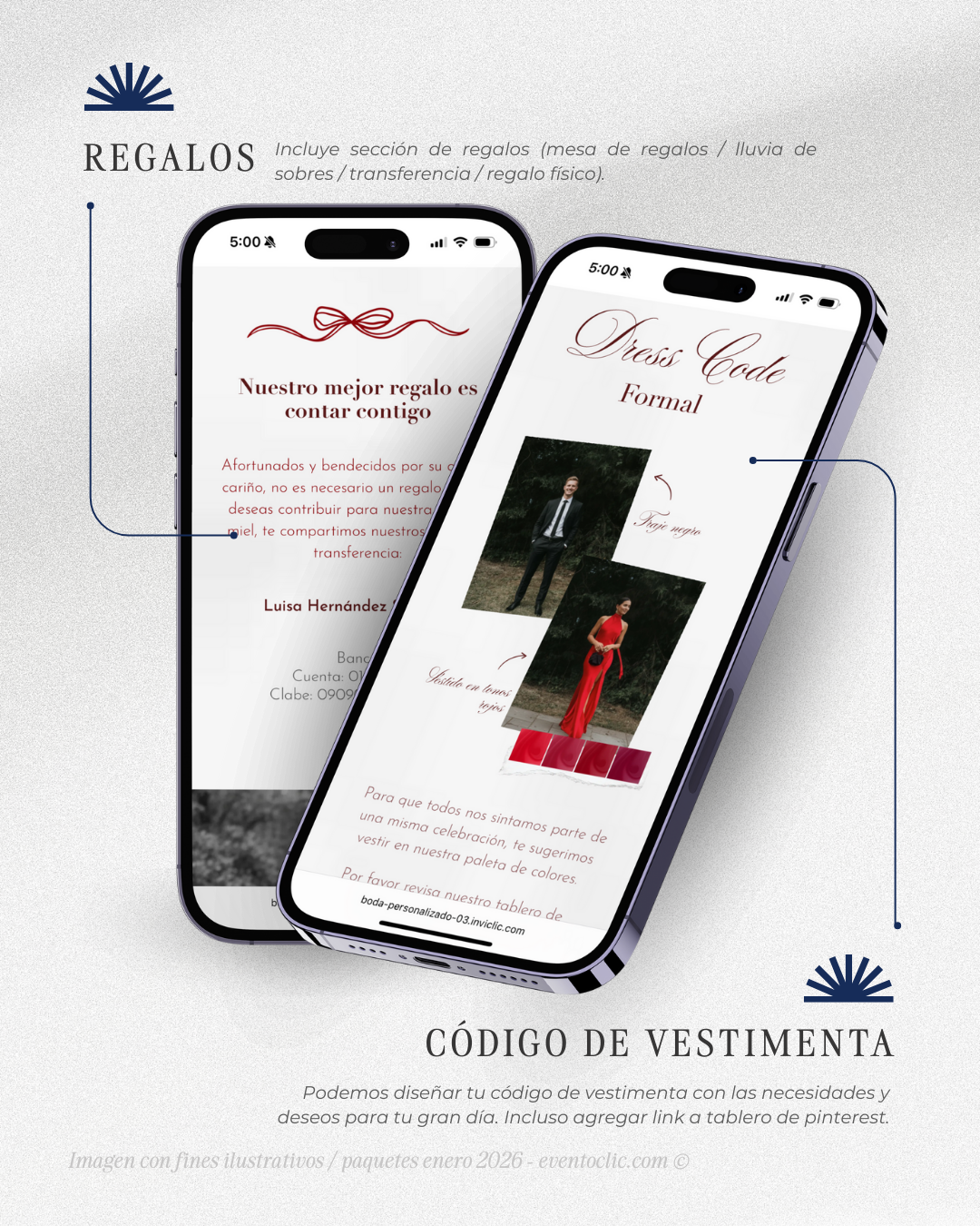 Paquete Elite Boda - Invitación web - Image 10