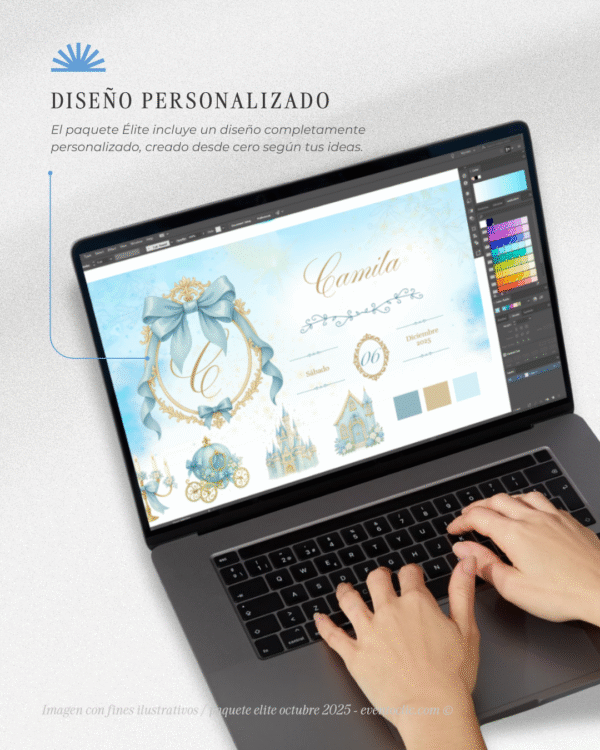 Paquete Elite XV años - Invitación Web