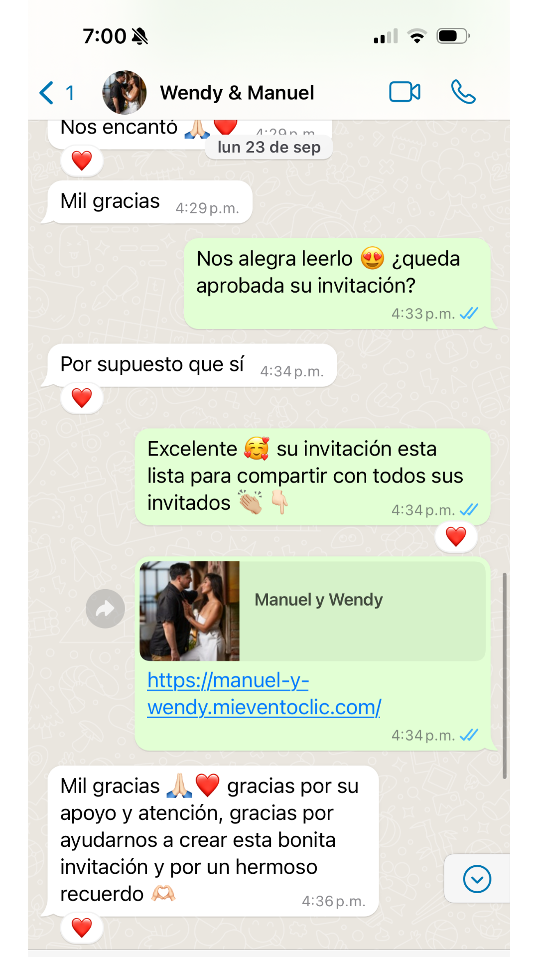 Testimonio de cliente Evento Clic